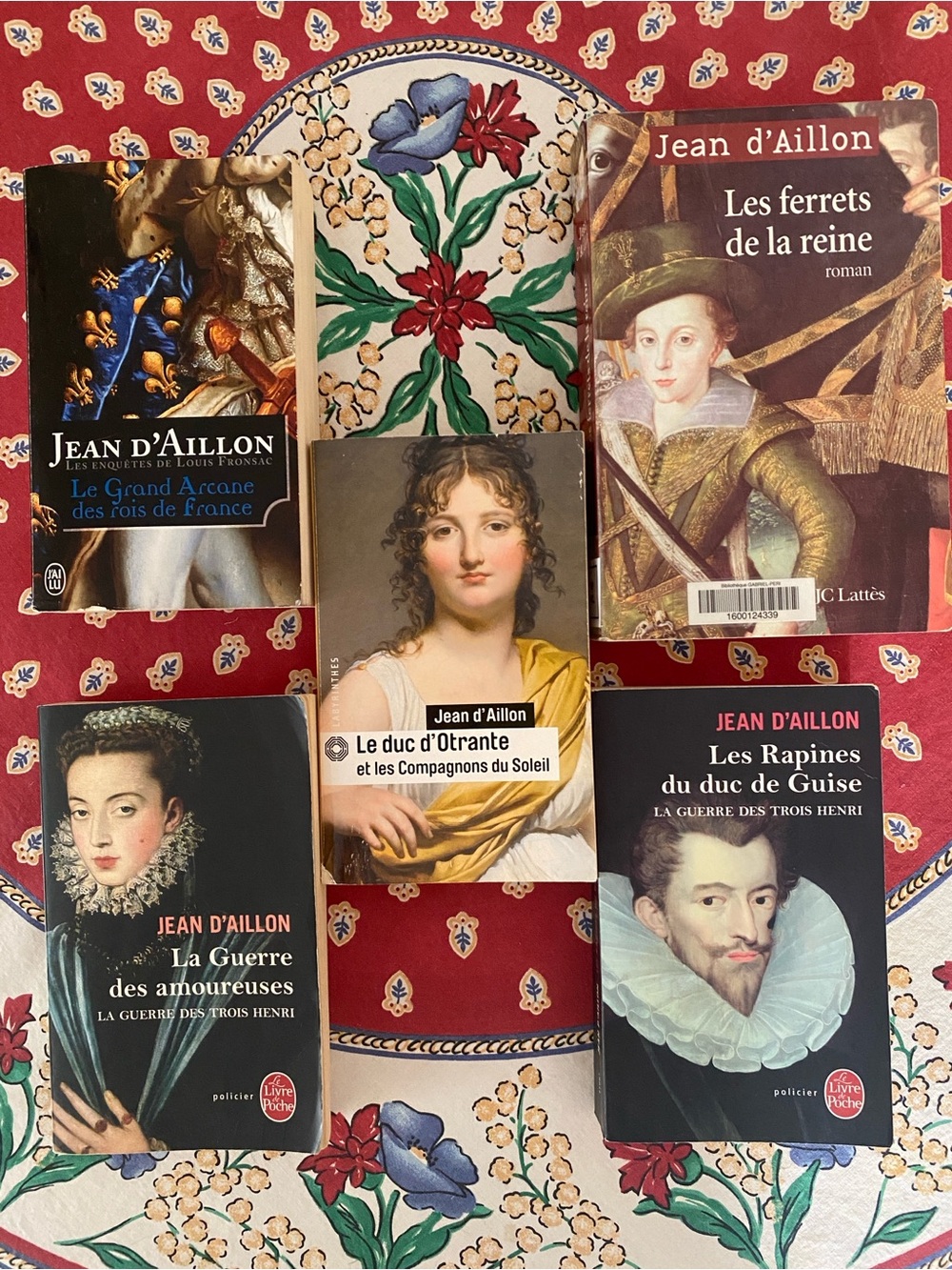 Jean d’Aillon - 5 French Language Paperbacks